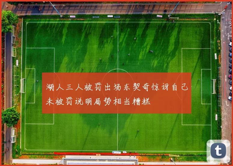 湖人三人被罚出场东契奇惊讶自己未被罚说明局势相当糟糕